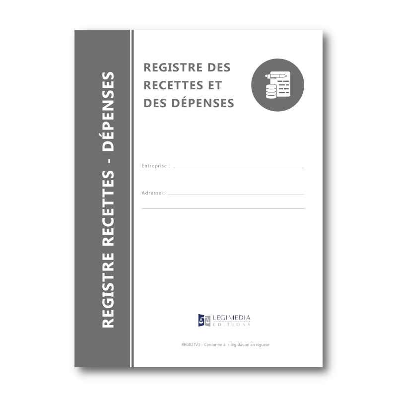 Journal Recettes - Dpenses: Registre auto entrepreneur, livre de